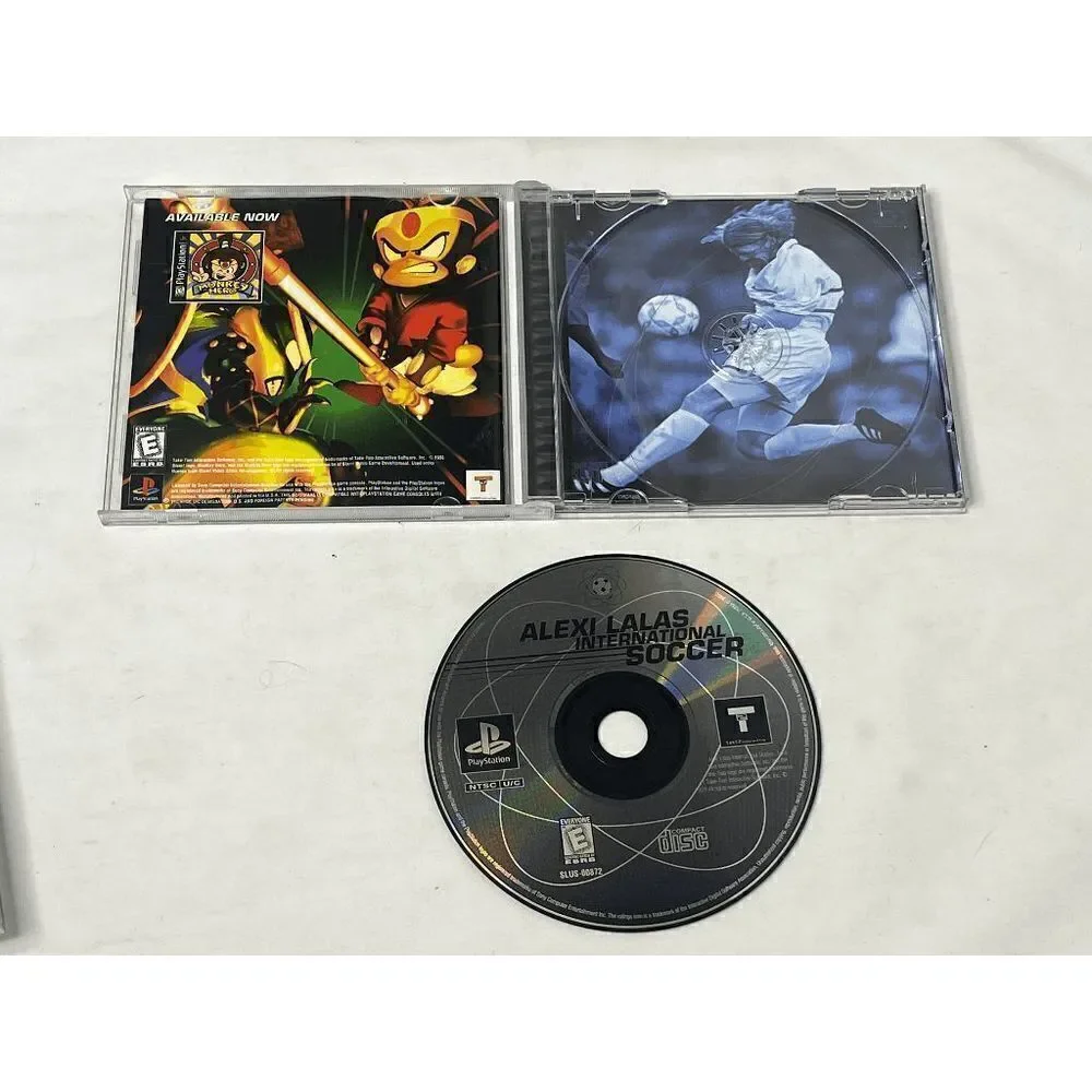 Alexi Lalas International‎ Soccer (Sony Playstation 1 ps1 ps2 ps3) Complete